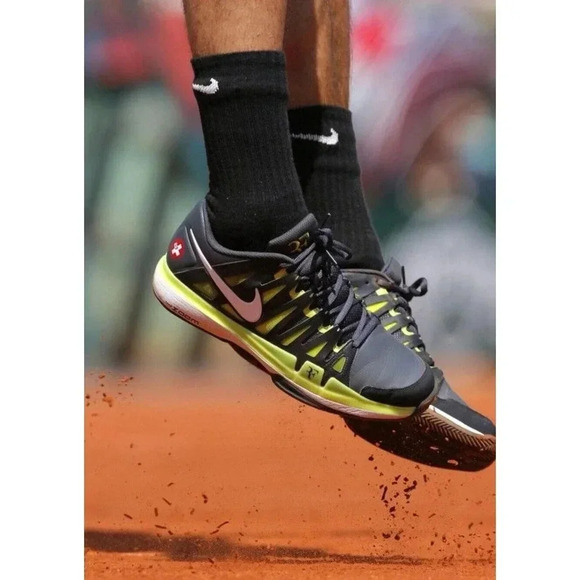 Nike Roger Federer RF 2012 French Open Zoom Vapor 9 Tour X Tennis Shoes …